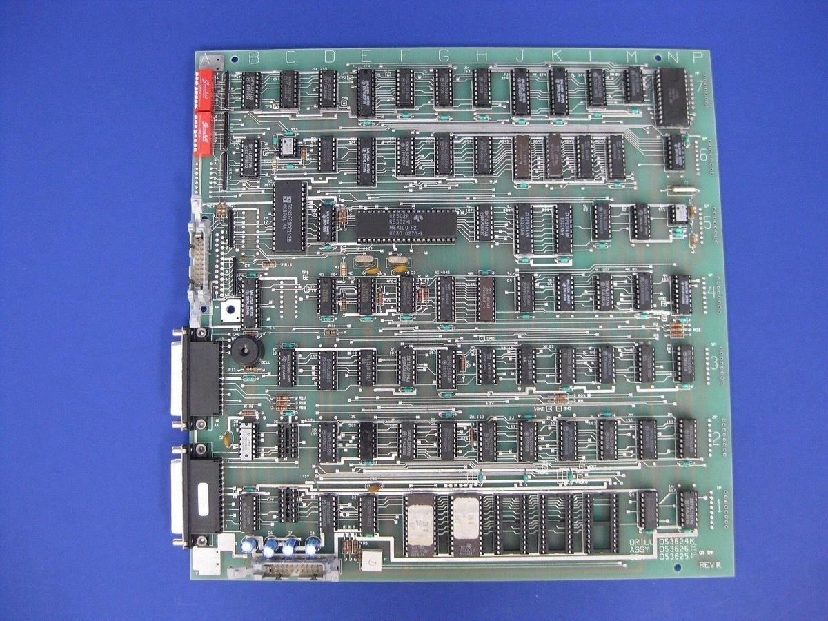 Used TMX 9002 mux CRT interface board Drill Assy SCH D53624K / D53626E / D53625F PCB