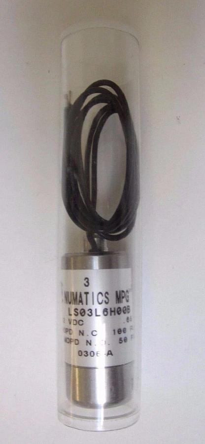 NEW Numatics Miniature Solenoid Valve LS03L6H00B