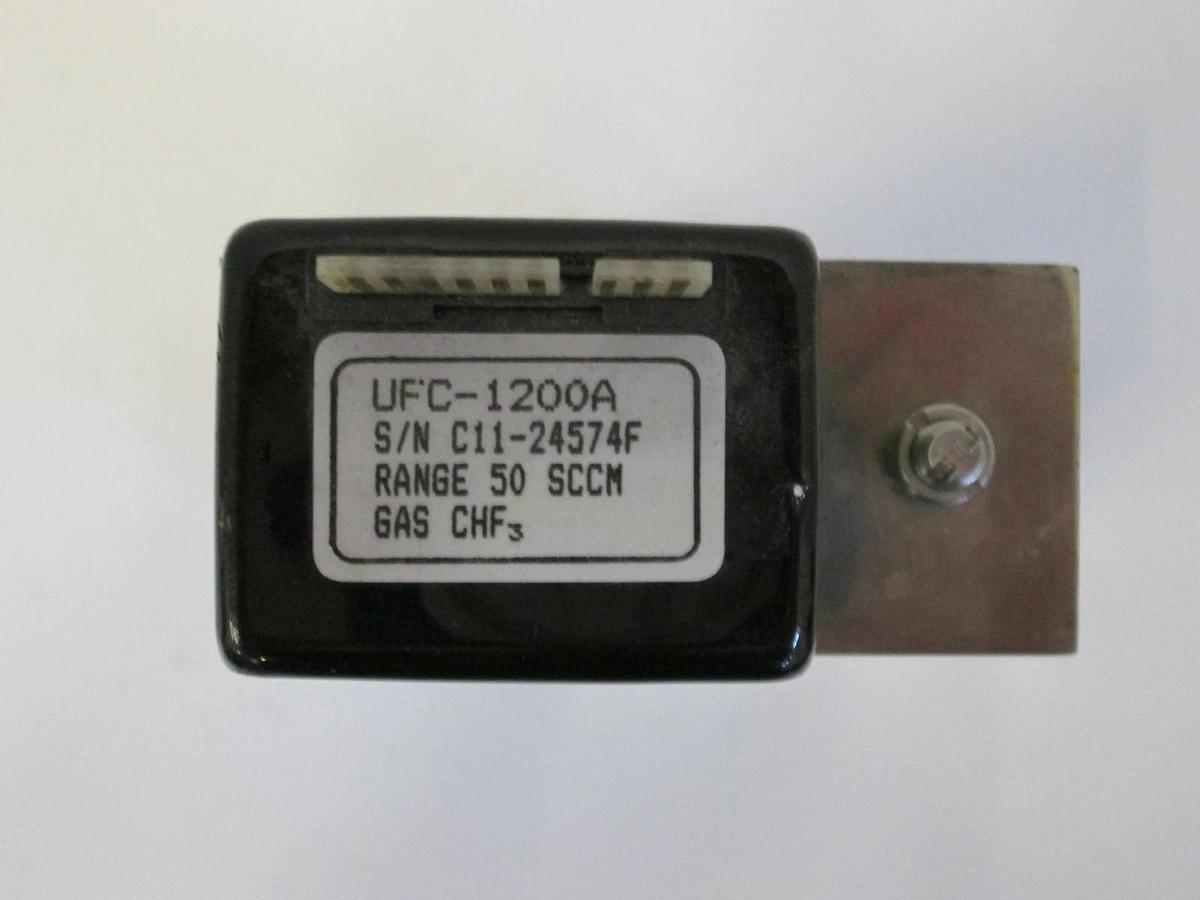 Used Unit UFC-1200A Mass Flow Controller MFC, CHF3, 50 SCCM, 1/4" Male