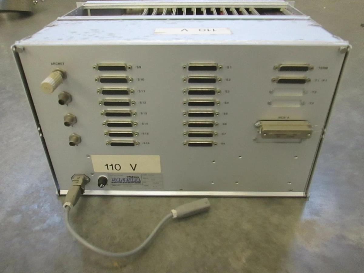 Used Compcontrol VMU Card Cage for a ASM SATC Furnace Controller, 910144B, Used