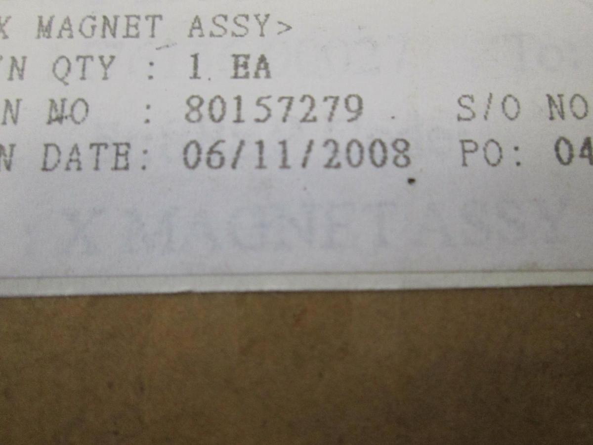 ASM, 01-29609, X Magnet Assy, Used