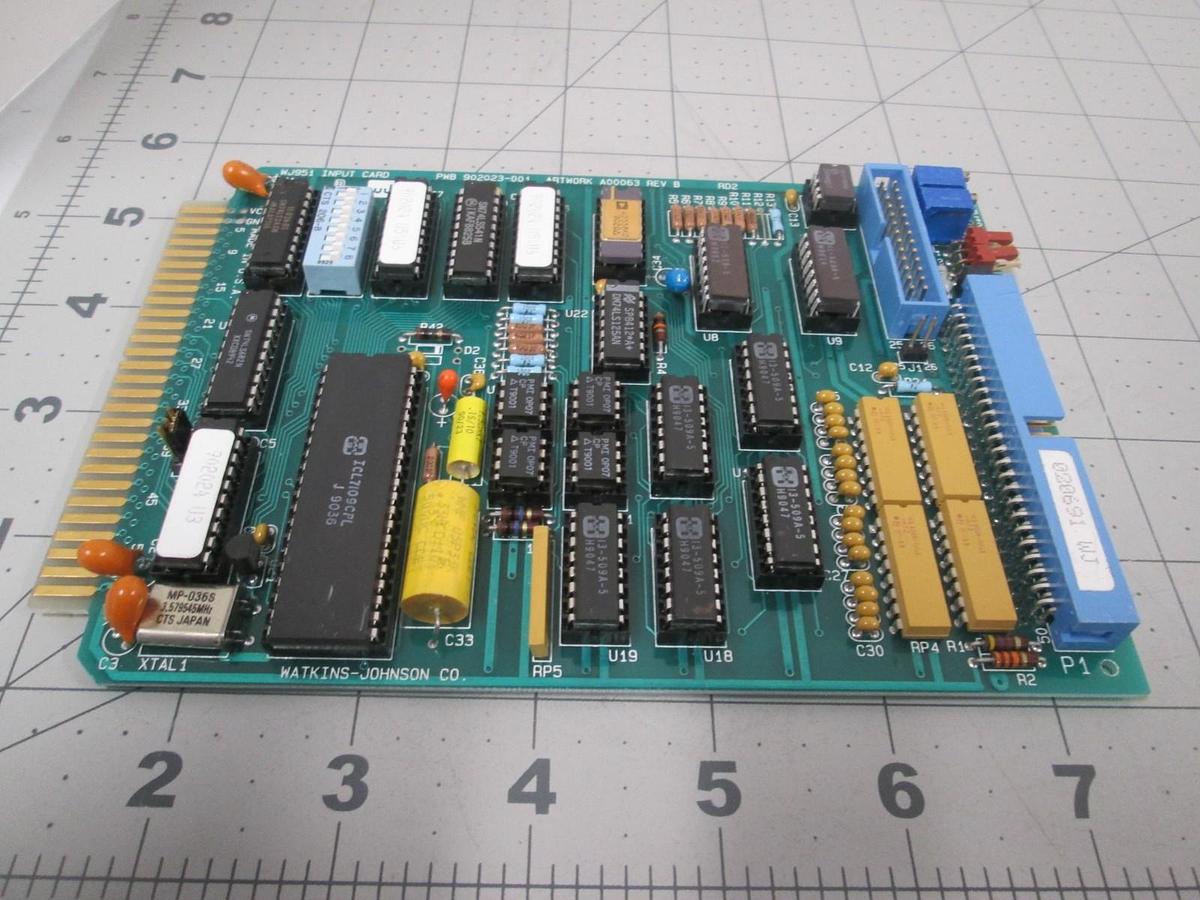 Watkins Johnson, 902024-001, Card Input, 951-APL, PCB Assy, New
