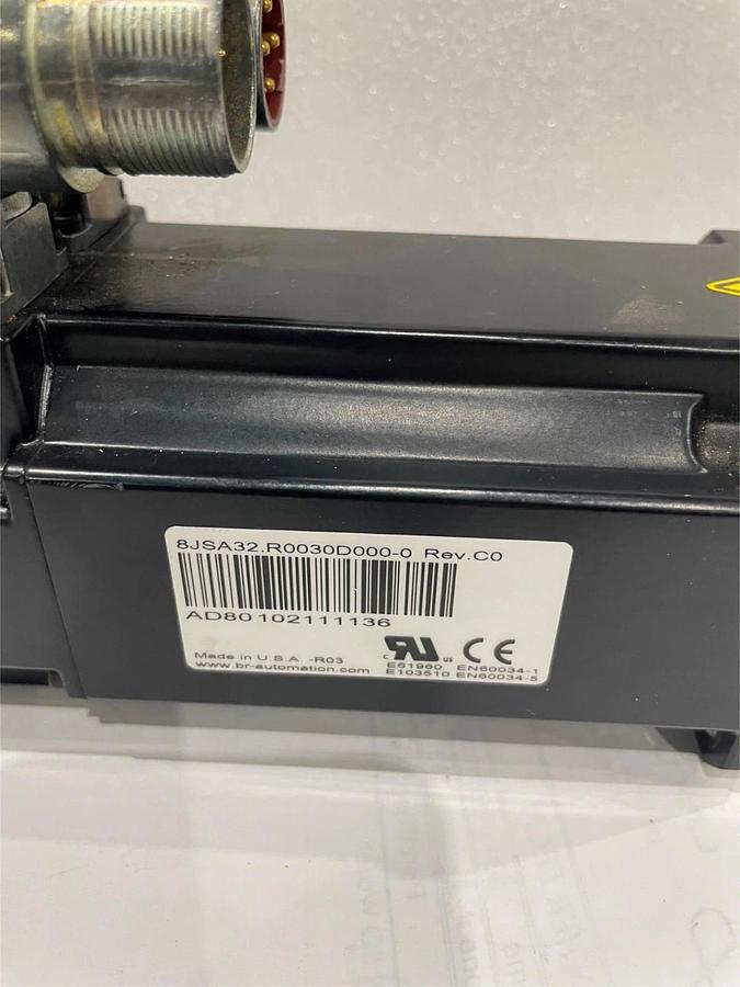 Used Br-Automation, 8JSA32 R0030D000-0, Rev Co Motor, Used
