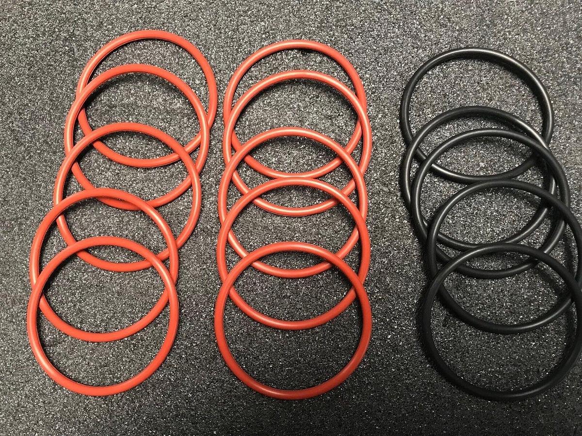 O-Rings NW50 KF50 for Vacuum Fittings / Centering Rings, Lot of 15 New