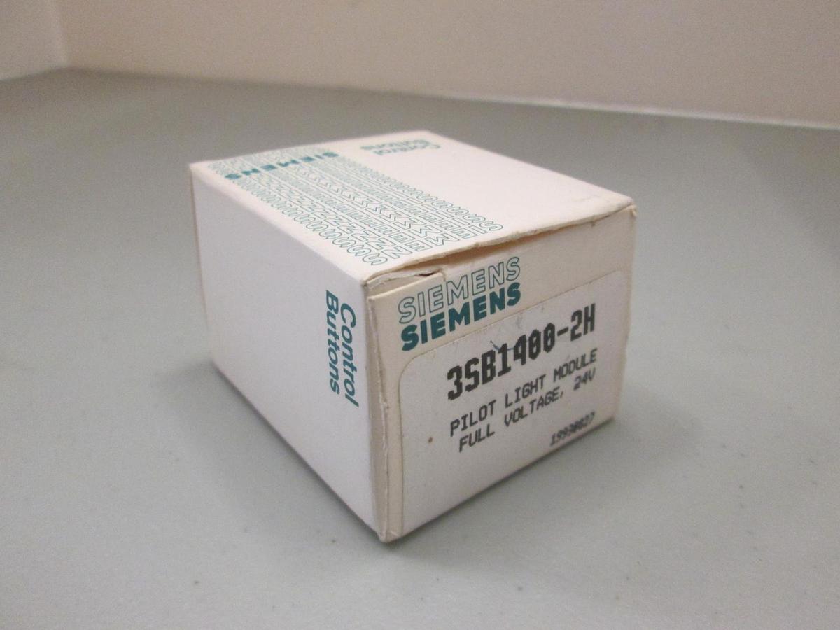 Used Seimens 3SB1400-2H Pilot Light Module, New