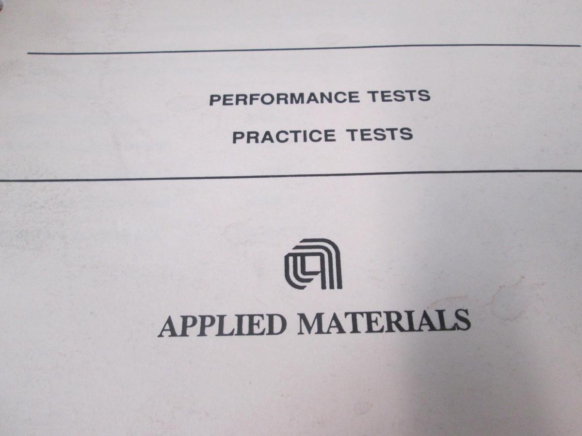 Used AMAT, Performance Tests, Practice Tests, Used