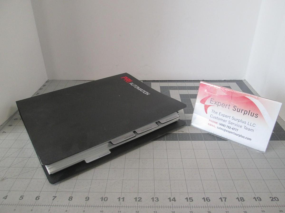 Used PRI Automation, PRI-7000 Series Stockers Installation Manual, REV A, Used
