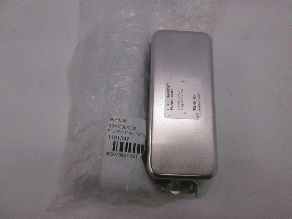 Schaffner, FN2080-10-06, Power Line Filter, New, Lot of 2