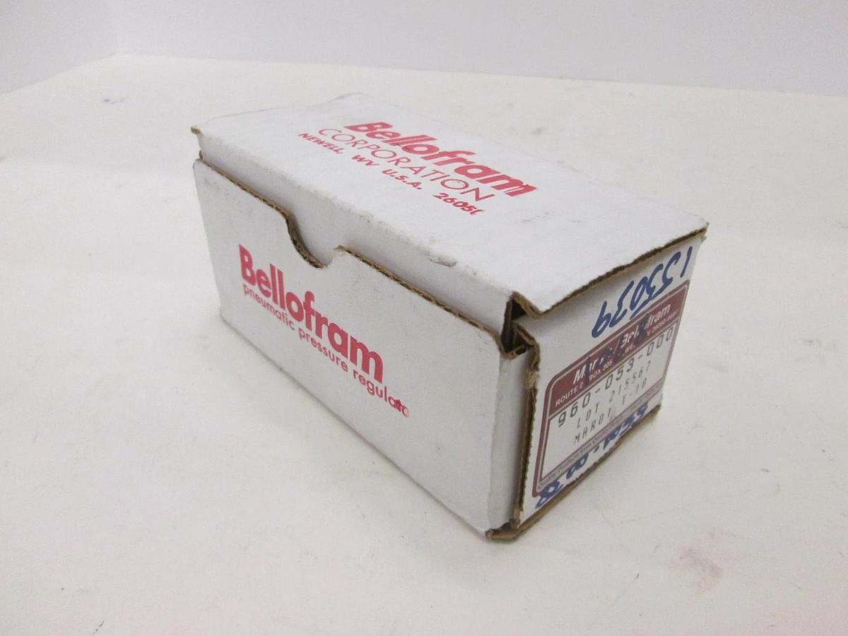 Bellofram, Precision Regulator, 960-053-000, New