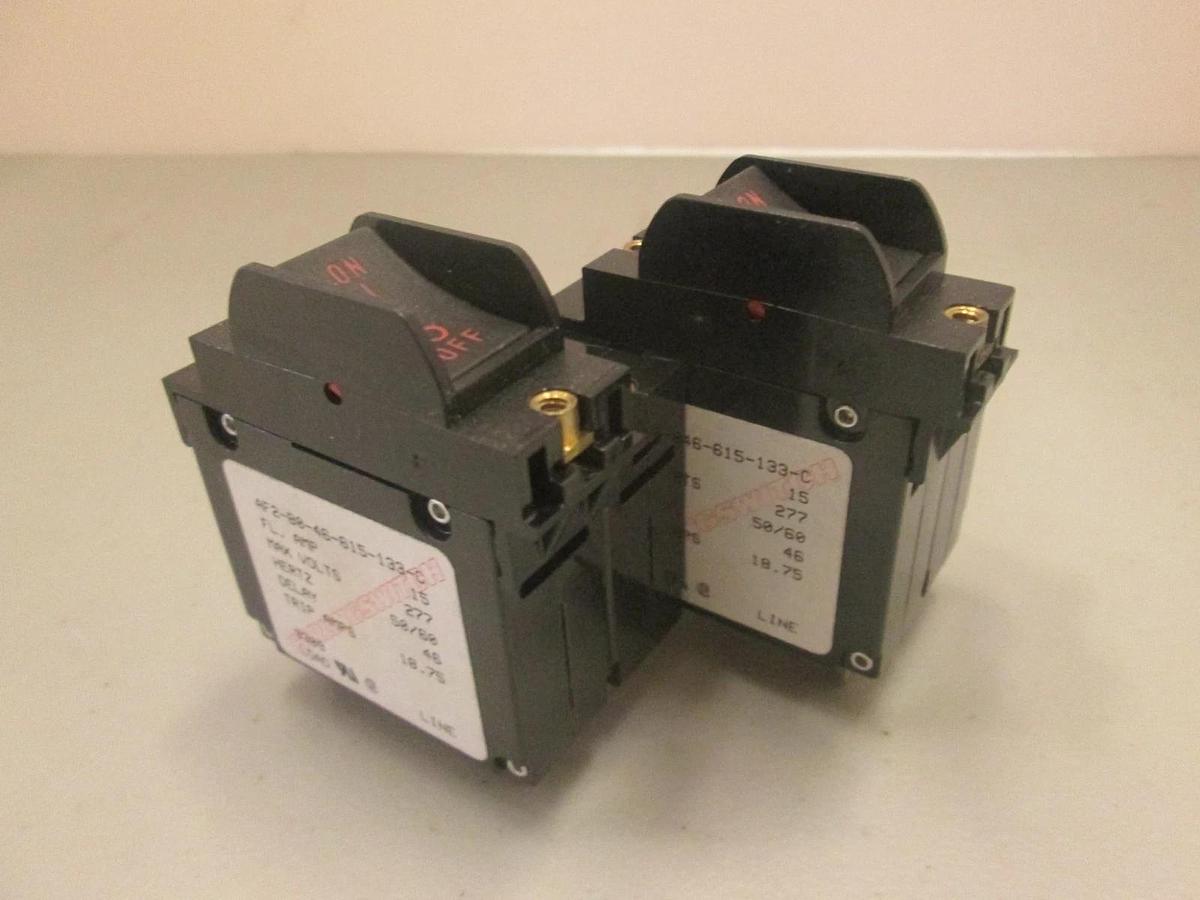 Used Carlingswitch AF2-B0-46-615-133-C, Circuit Breaker Switch, Used, Lot of 2