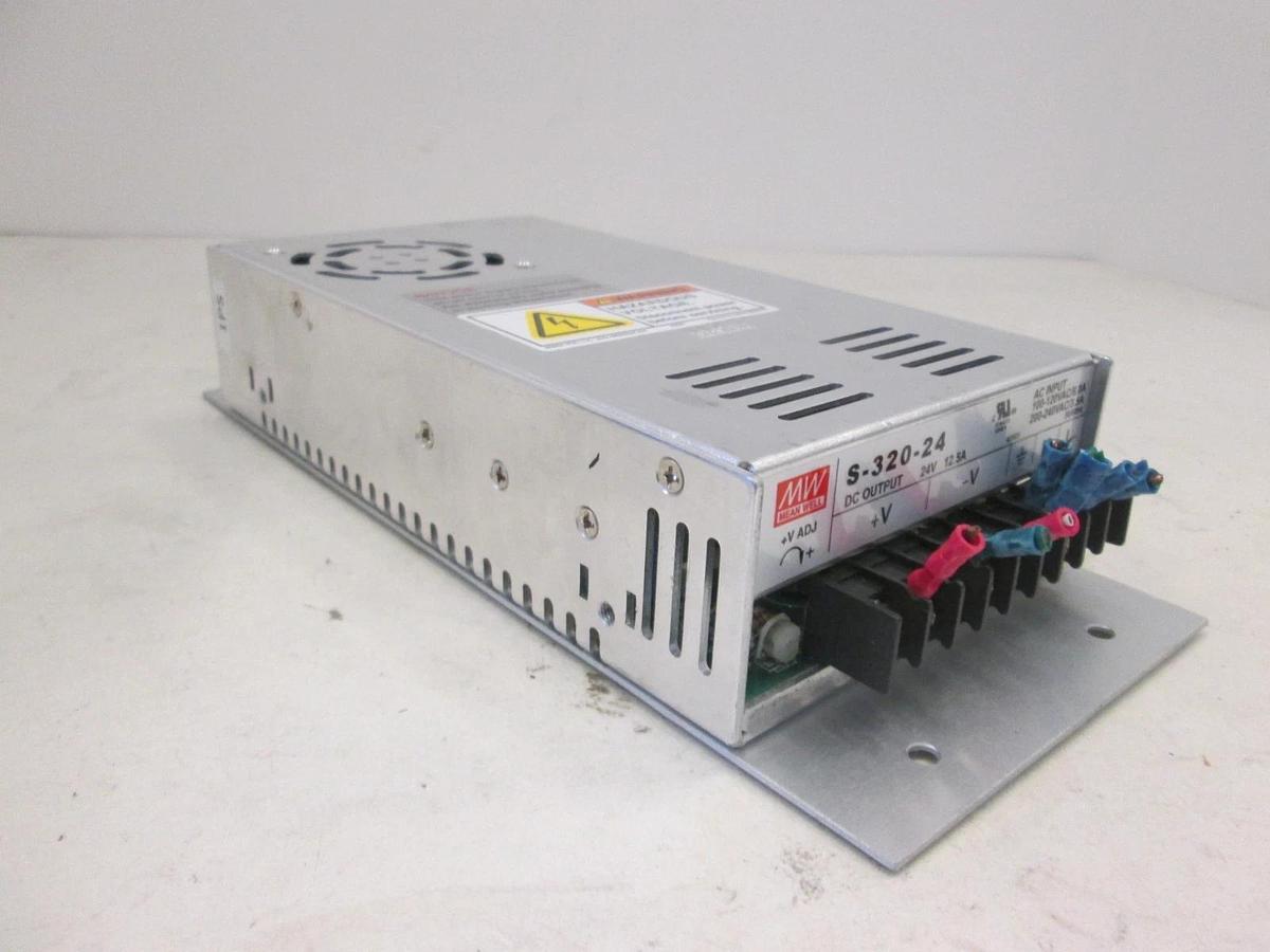 Used Mean Well, Switching Power Supply, S-320-24, 24V, 12.5A, Used