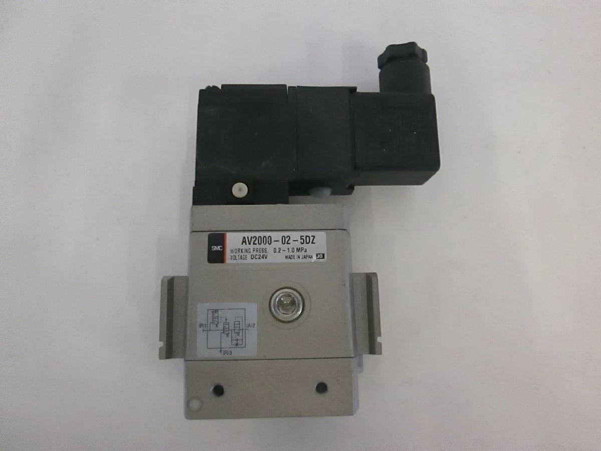 Used SMC, Solenoid Valve, AV2000-02-5DZ, Used