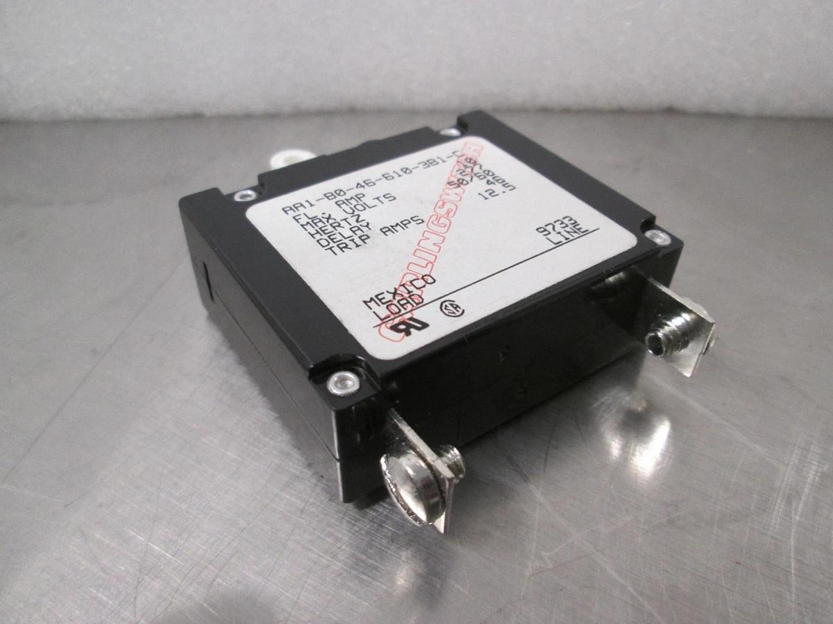 Carlingswitch, AA1-B0-46-610-3B1-C, Circuit Breaker Switch, 277V, 50/60Hz, New