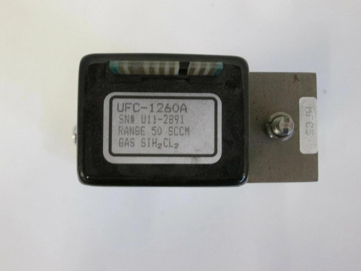 Used Unit UFC-1260A Mass Flow Controller MFC, SIH2CL2, 50 SCCM, 1/4" Male