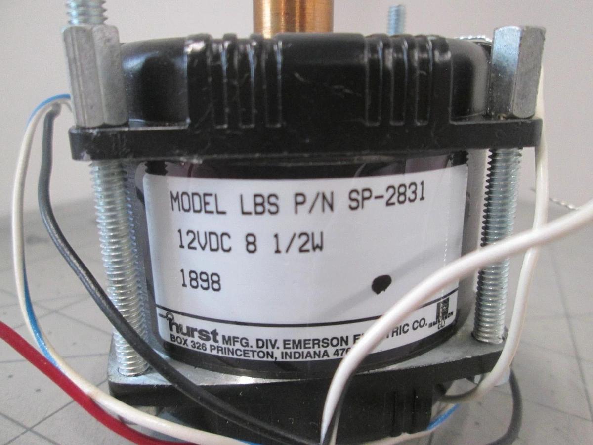 Hurst Motor, SP-2831, Model LBS, 12VDC, 8.5W, New