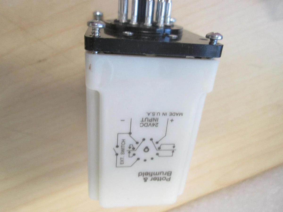 Used Potter & Brumfield, CB-1038D-38, Time Delay Relay, 0.1 to 10 Sec, Used