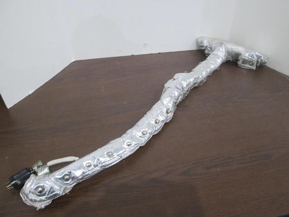 Used BriskHeat, TMS211003, Insulator Jacket, 120V, 1.04A, 125W, Single Phase, Used