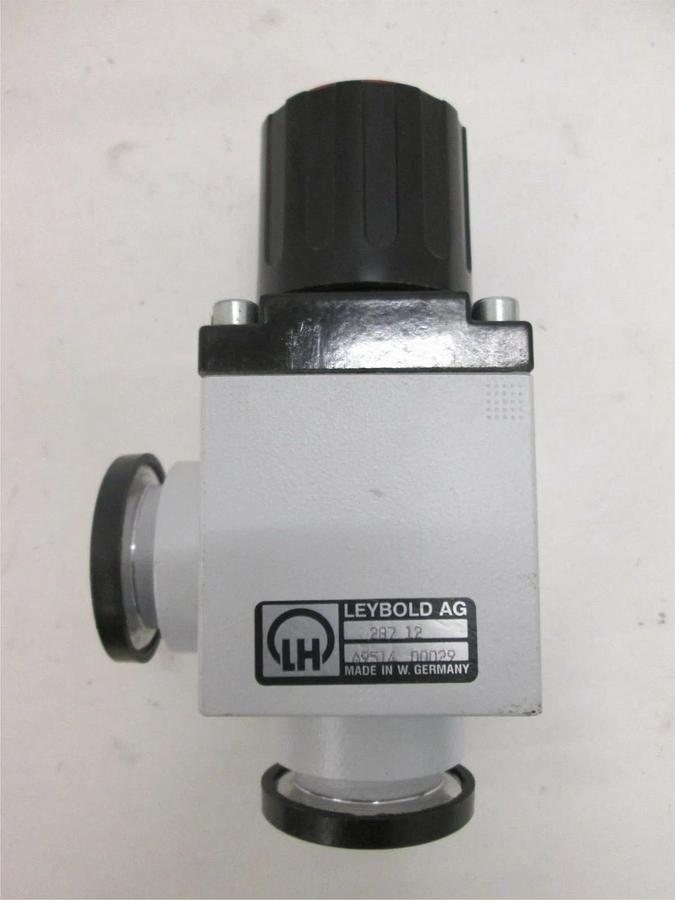 Used Leybold, 287 12, Sealed Vacuum Valve, Used