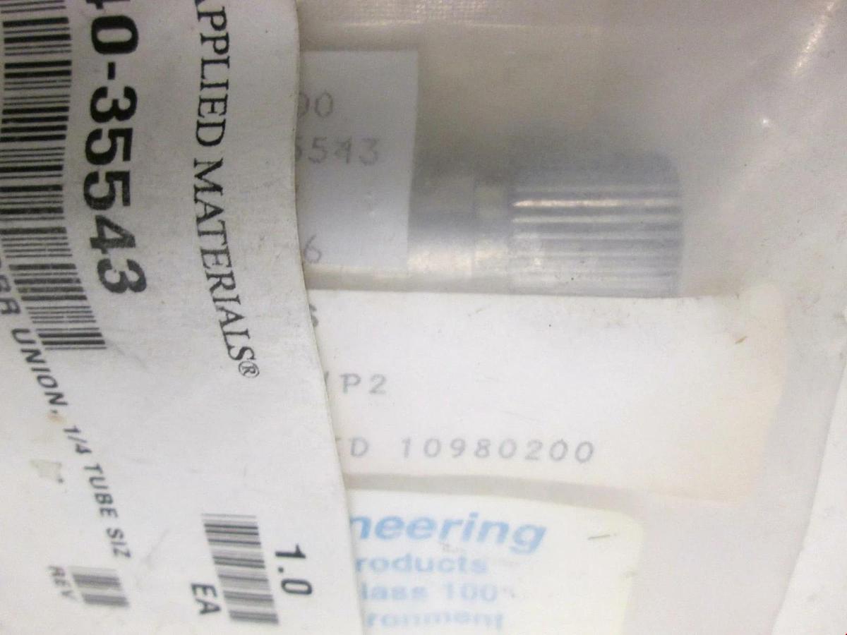 Used AMAT, FTG, Long Ultra-Torr Union, 1/4 Tube Size, 0040-35543, New