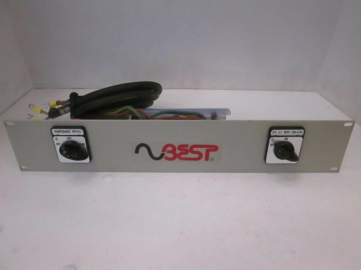 Used Best UPS Bypass Switch, 19" Rack, Used