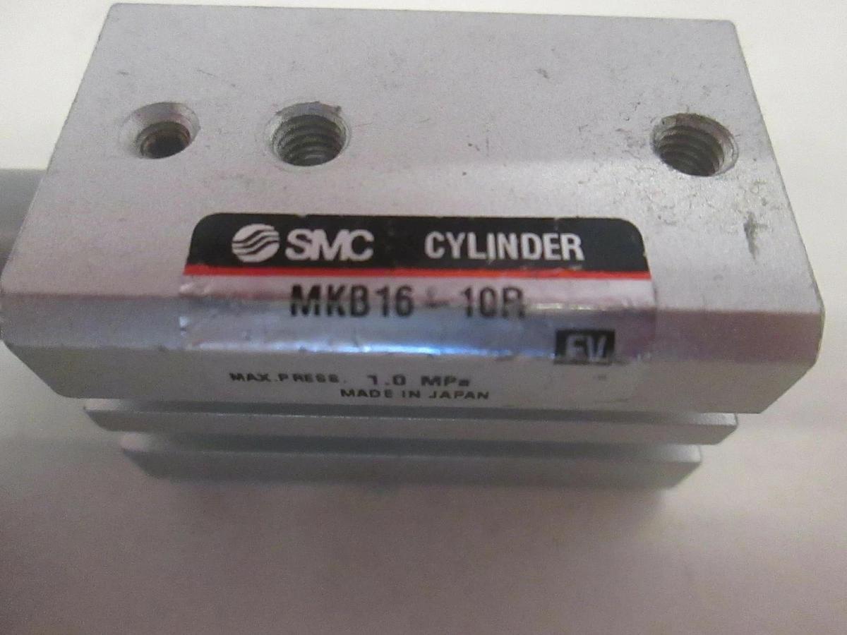 Used SMC, MKB16-10R, Rotary Clamp Cylinder, Used, Lot of 2