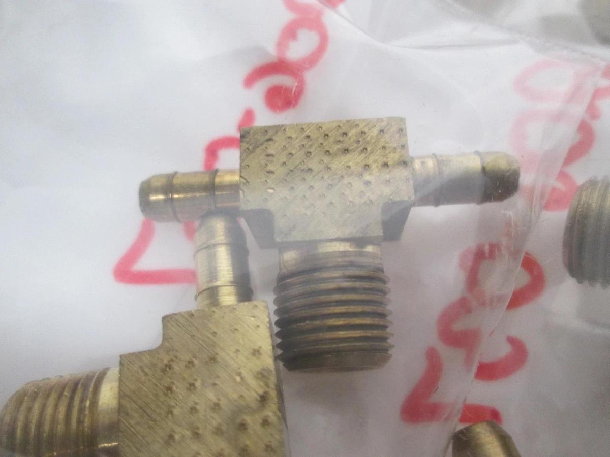 3 Way Valve Fitting, Brass, 206-037, New. Lot of 21