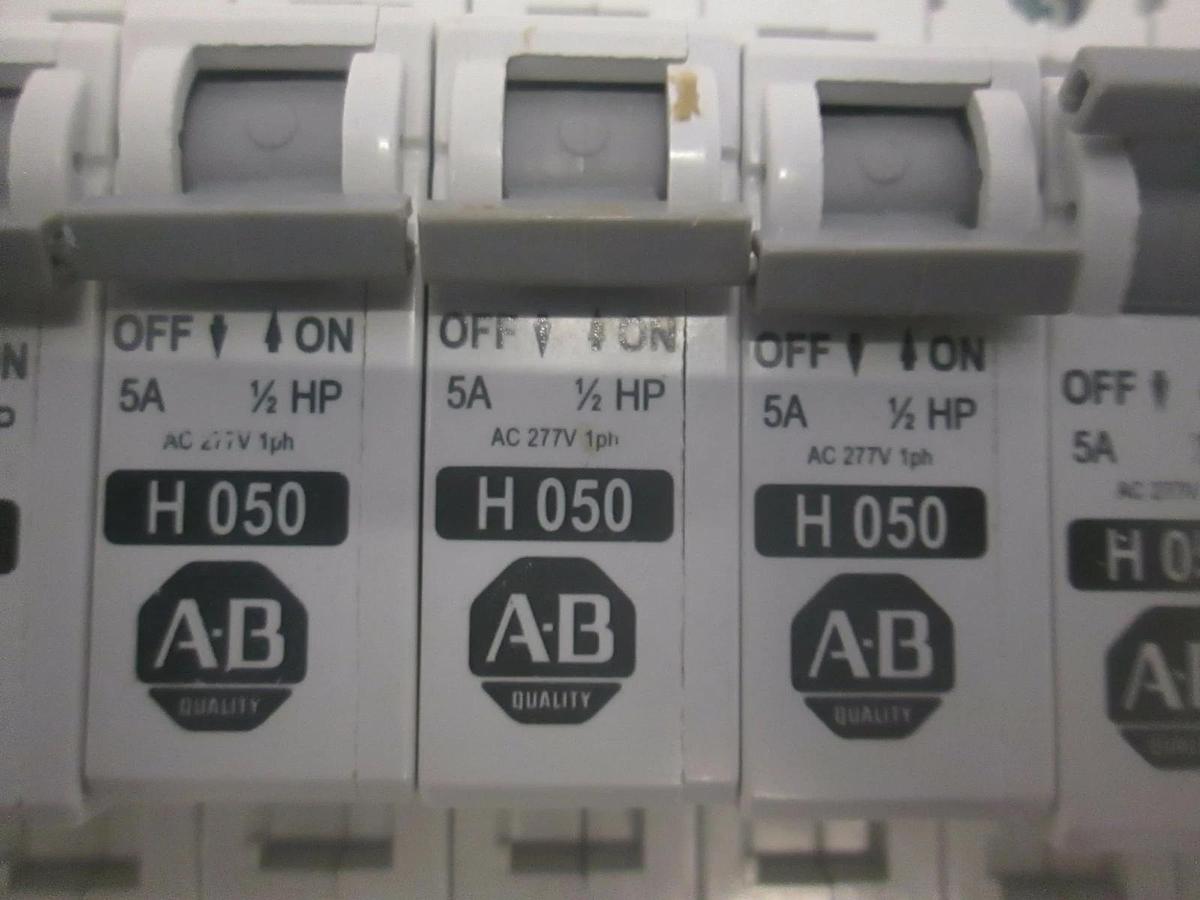 Used Allen Bradley, H050, Circuit Breaker, Used, Lot of 12