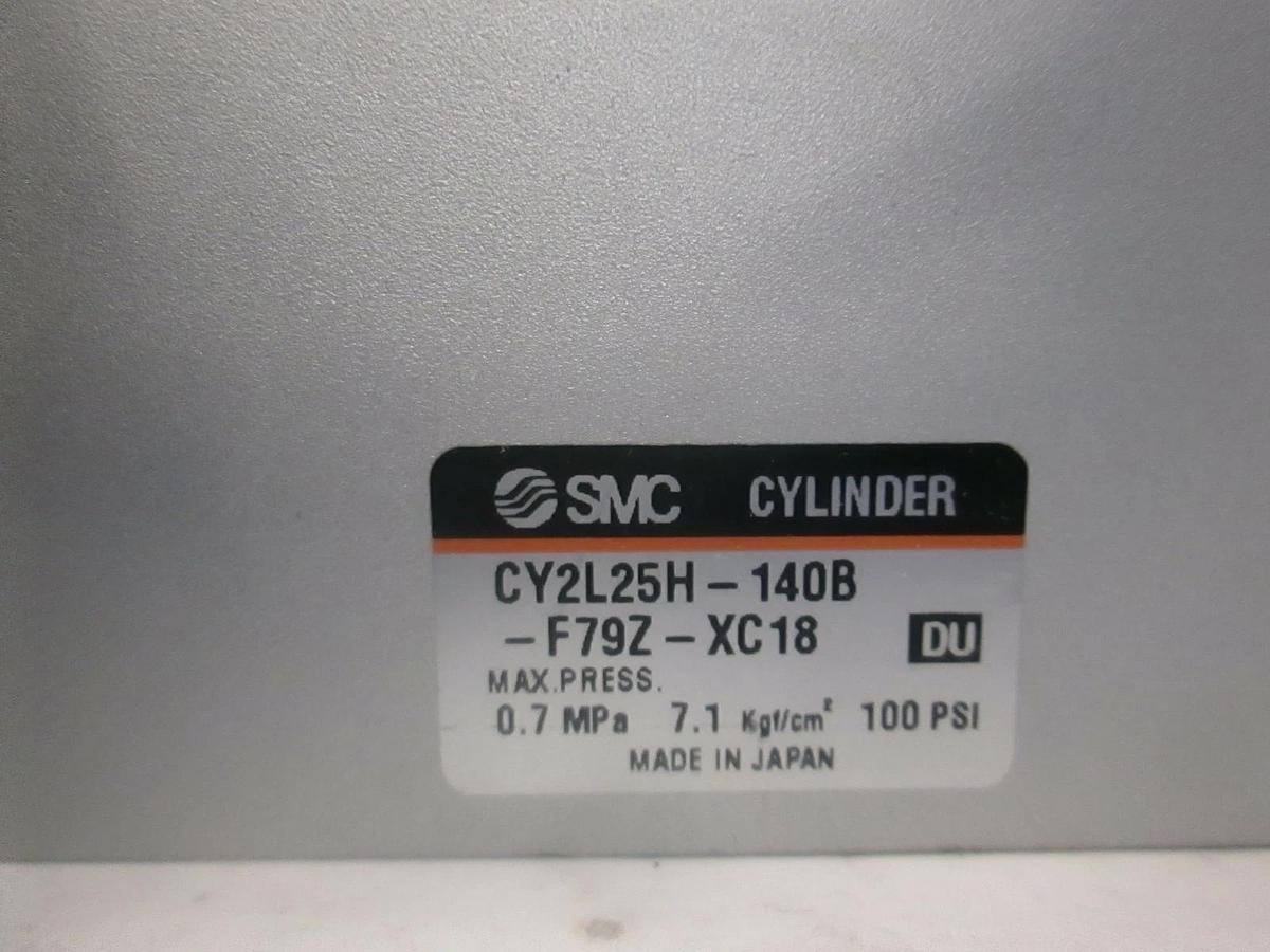 Used SMC, Guided Cylinder, CY2L25H-140B-F79Z-XC18, Used