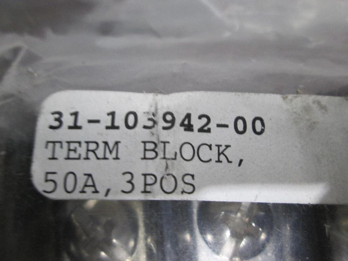 Used Kulka, 603, 3 Position, 31-103942-00, Terminal Block, Used, Lot of 2