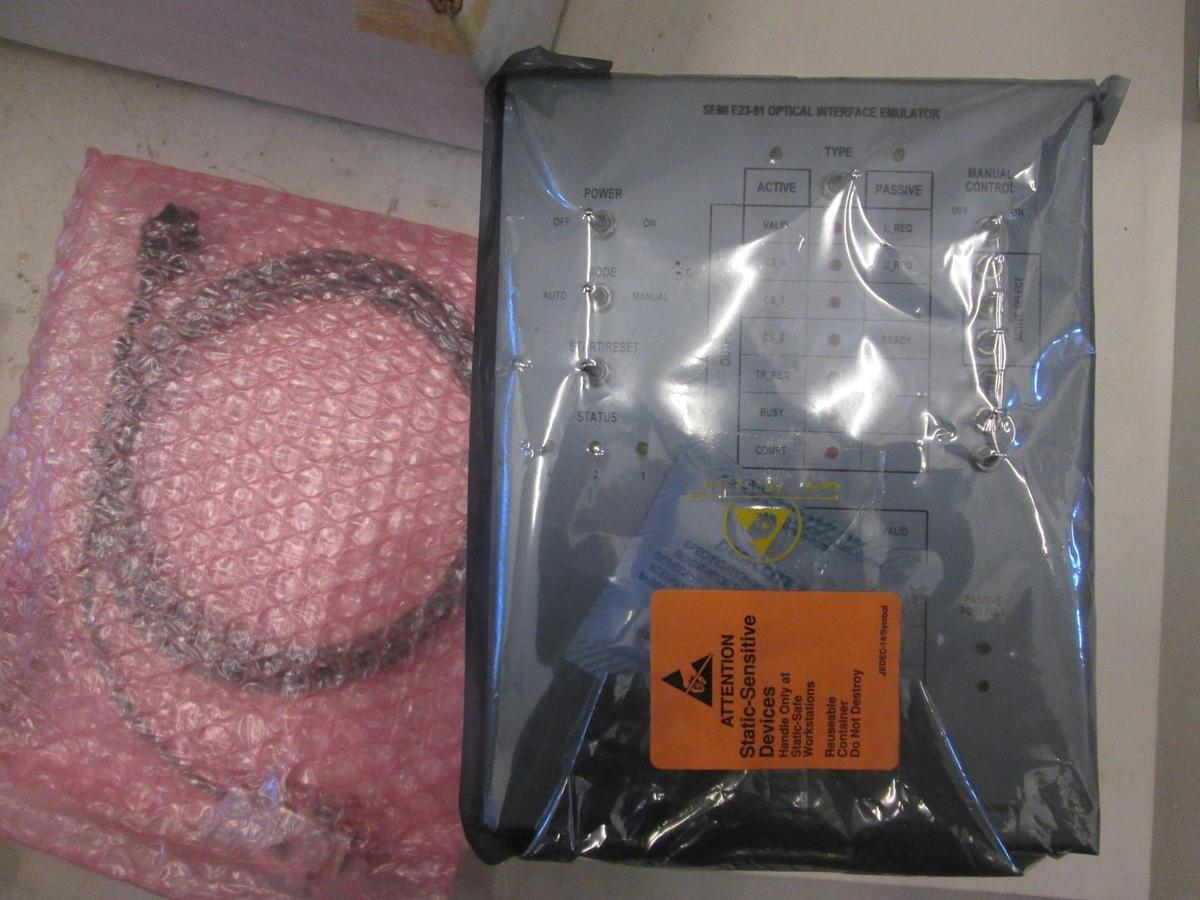 GET CONTROLS, SEMI E23-91 OPTICAL INTERFACE EMULATOR, New