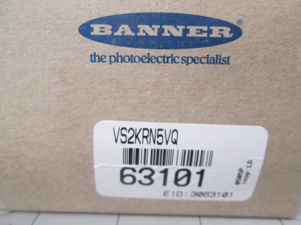 Banner, VS2KRN5VQ, Photoelectric Sensor, New