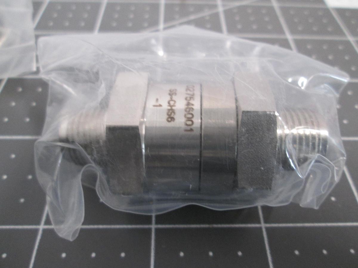 Used Swagelok SS-CHS6-1 New Sealed Stainless Poppet Check Valve 3/8" Lot of 4
