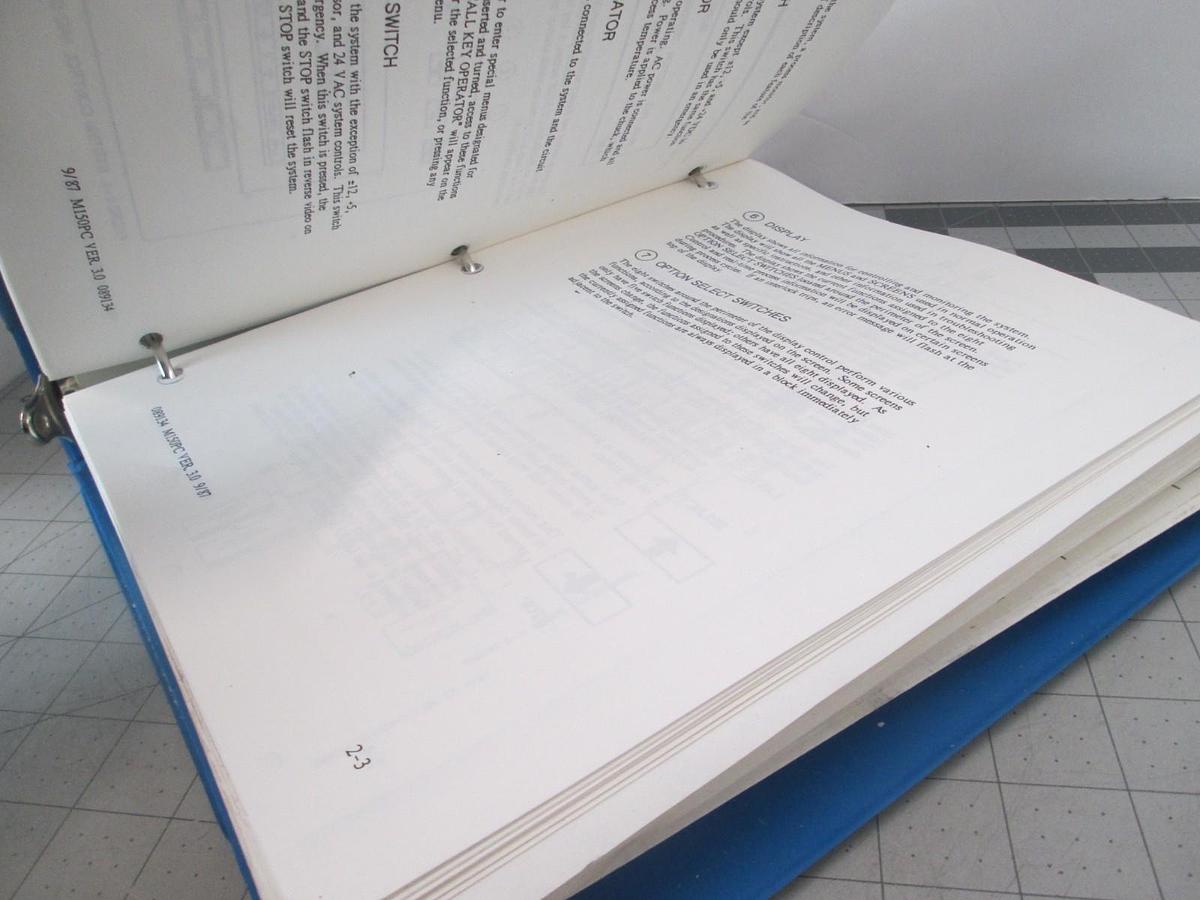 Used Fusion, M150PC Version 3.0, Operation Manual, 089124, Used