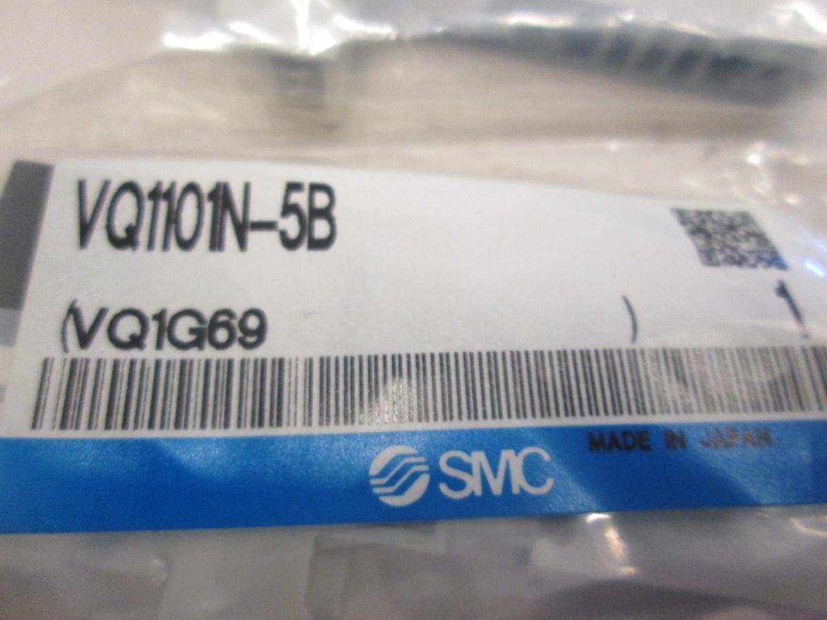 SMC, Solenoid Valve, VQ1101N-5B, 24VDC, New, Lot of 3
