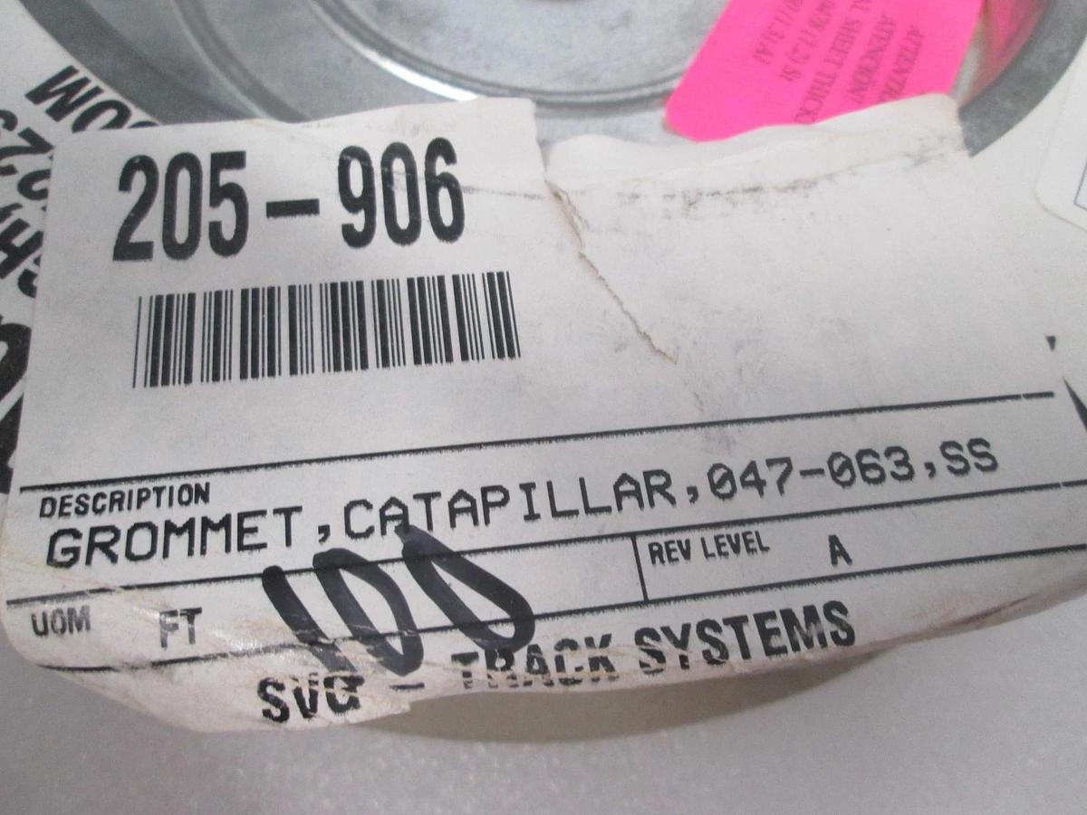 Device Technologies, T2-0100-ER02, Grommet, Catapillar, 047-063, SS, 100, New