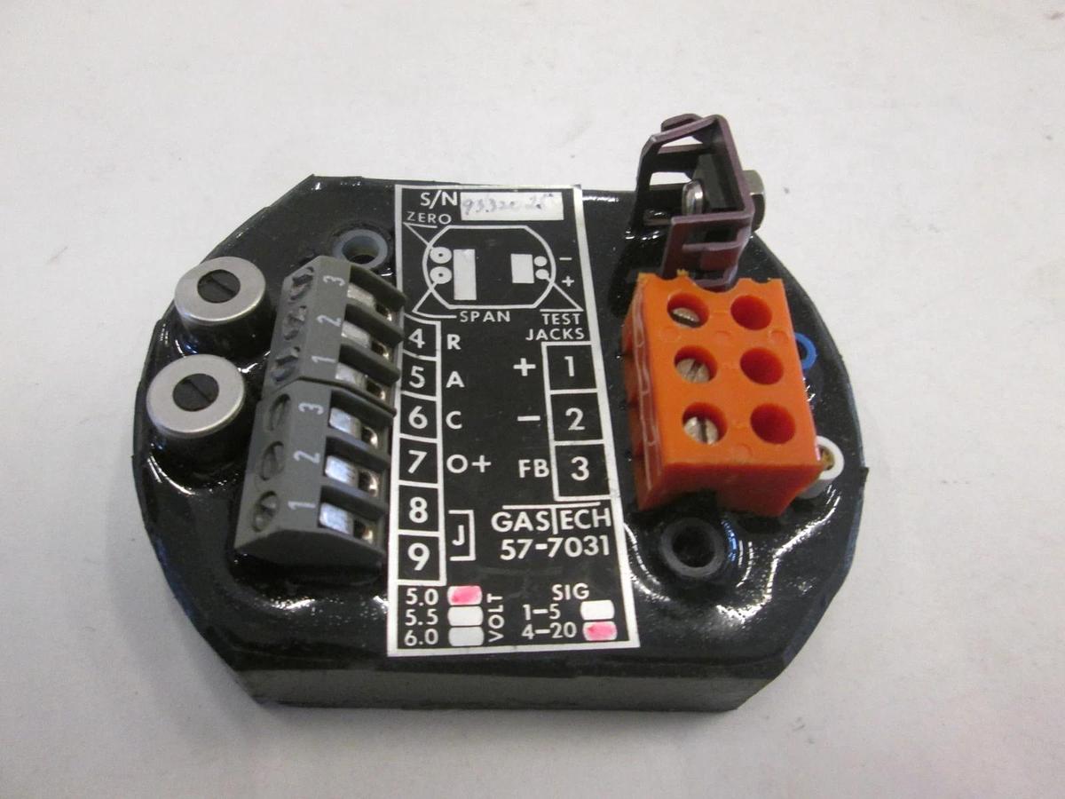 Used GasTech, Sensor Transmitter Amplifier, 57-7031, Used