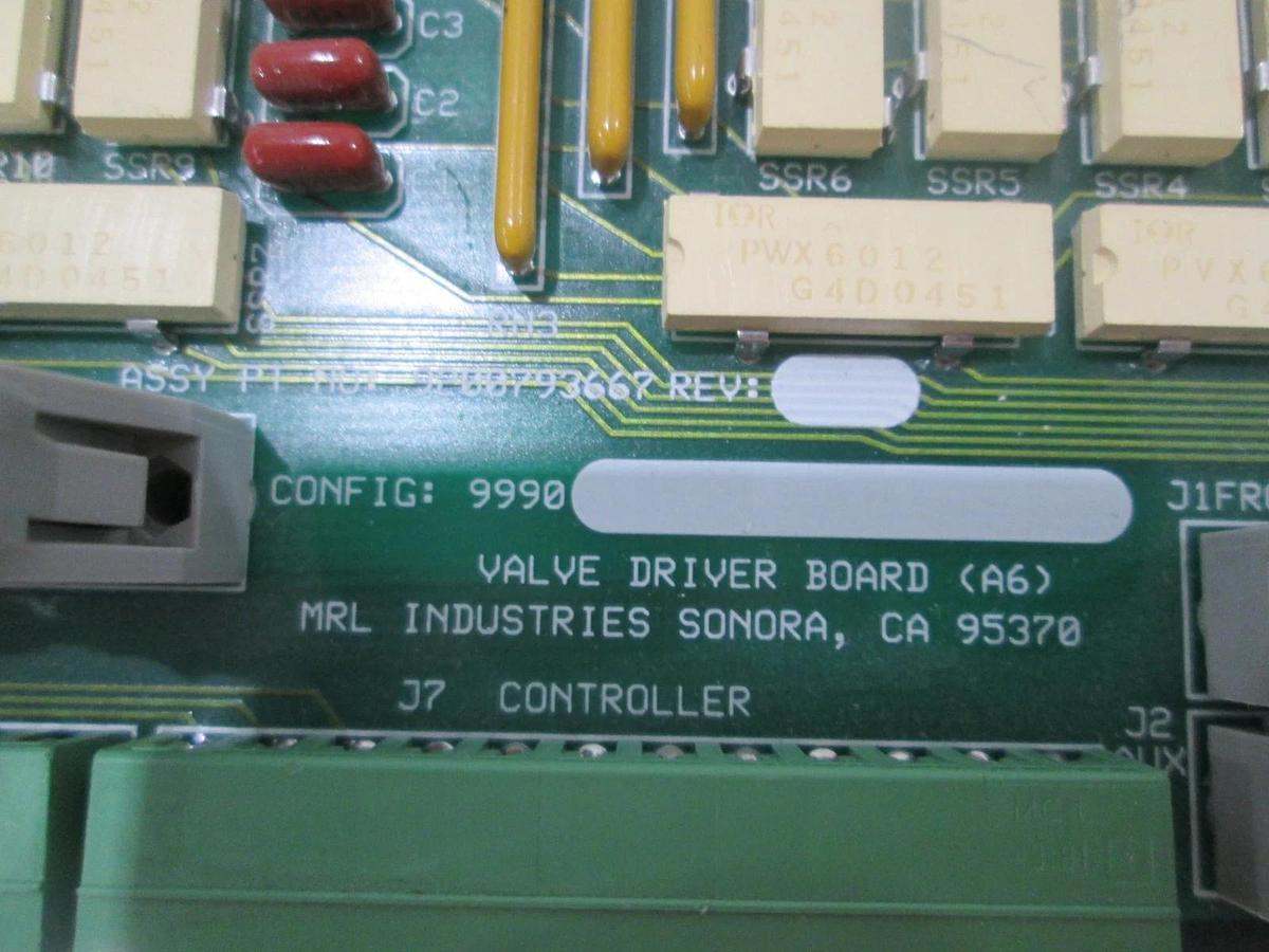 Used MRL, 9200793667, Valve Driver Board Assy, Used