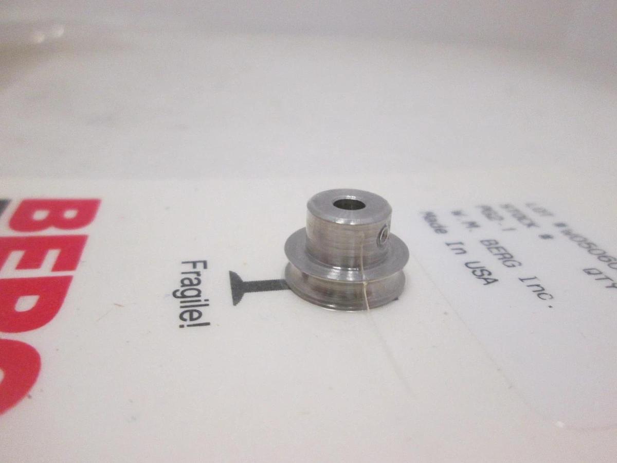 Berg, PG2-1, PULLEY GRV 3/32RND BLT.50OD, New, Lot of 14