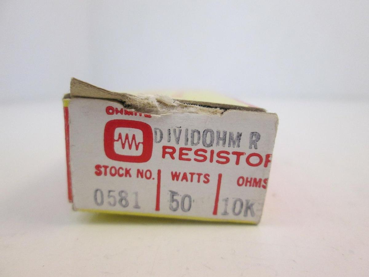 Ohmite DIVIDOHMR, Vitreous Enameled Resistors, 10K Ohms
