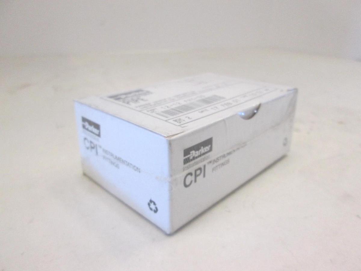 Parker, 12-12 FHC-SS, Female Hex Coupling Box of 2, New, Original Packaging