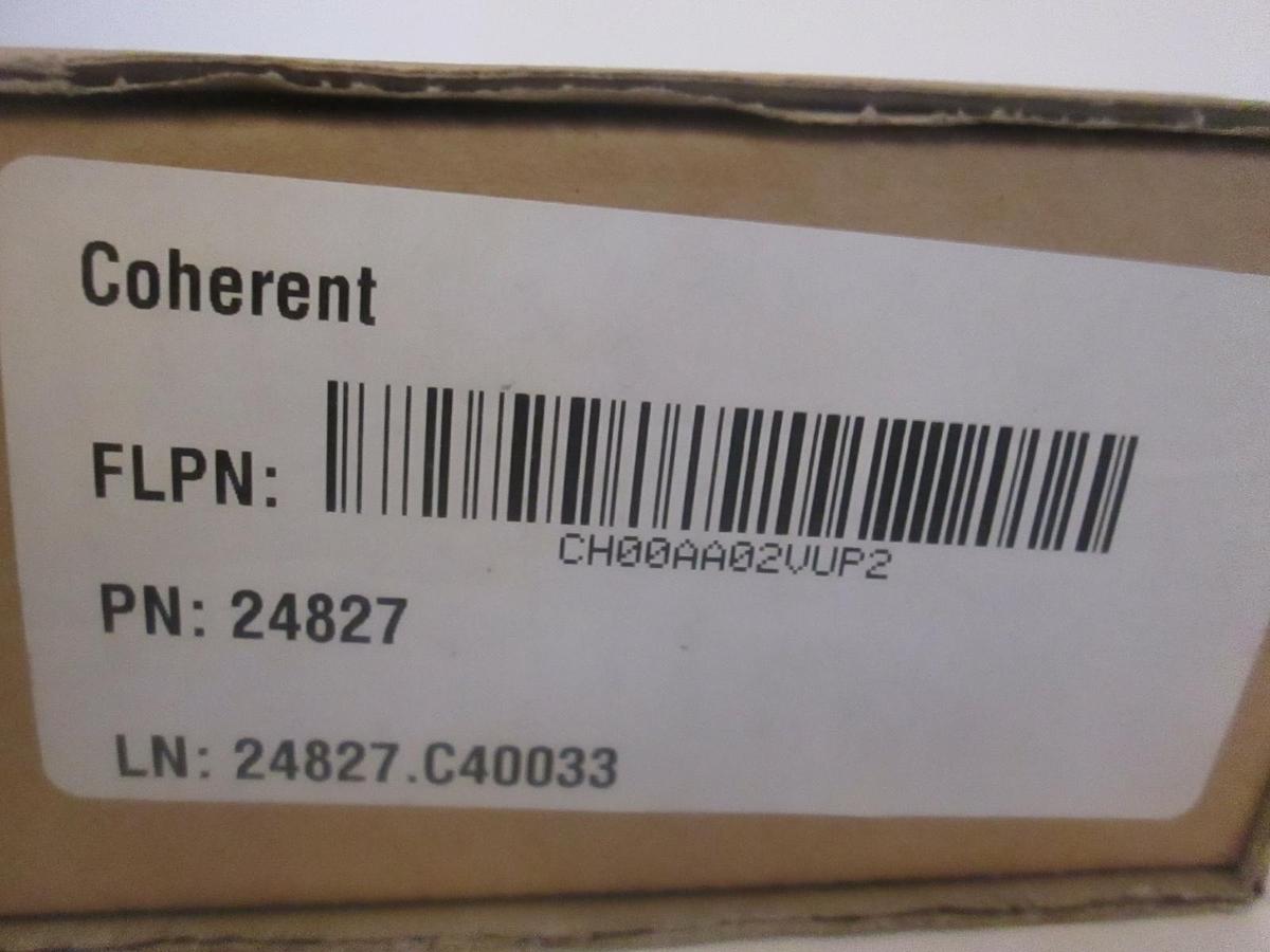 Used Coherent, Lens with Holder 200mm, 12.7, F= +200, 10123, 24827, New