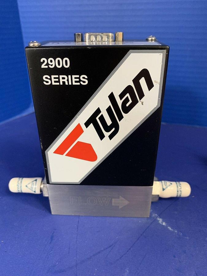 Used Tylan 2900 MFC Mass Flow Controller 5 SLM, N2, 1/4" Male Swagelok, Used