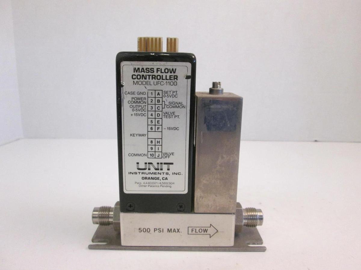 Used Unit UFC-1100 Mass Flow Controller, HCL, 500 SCCM