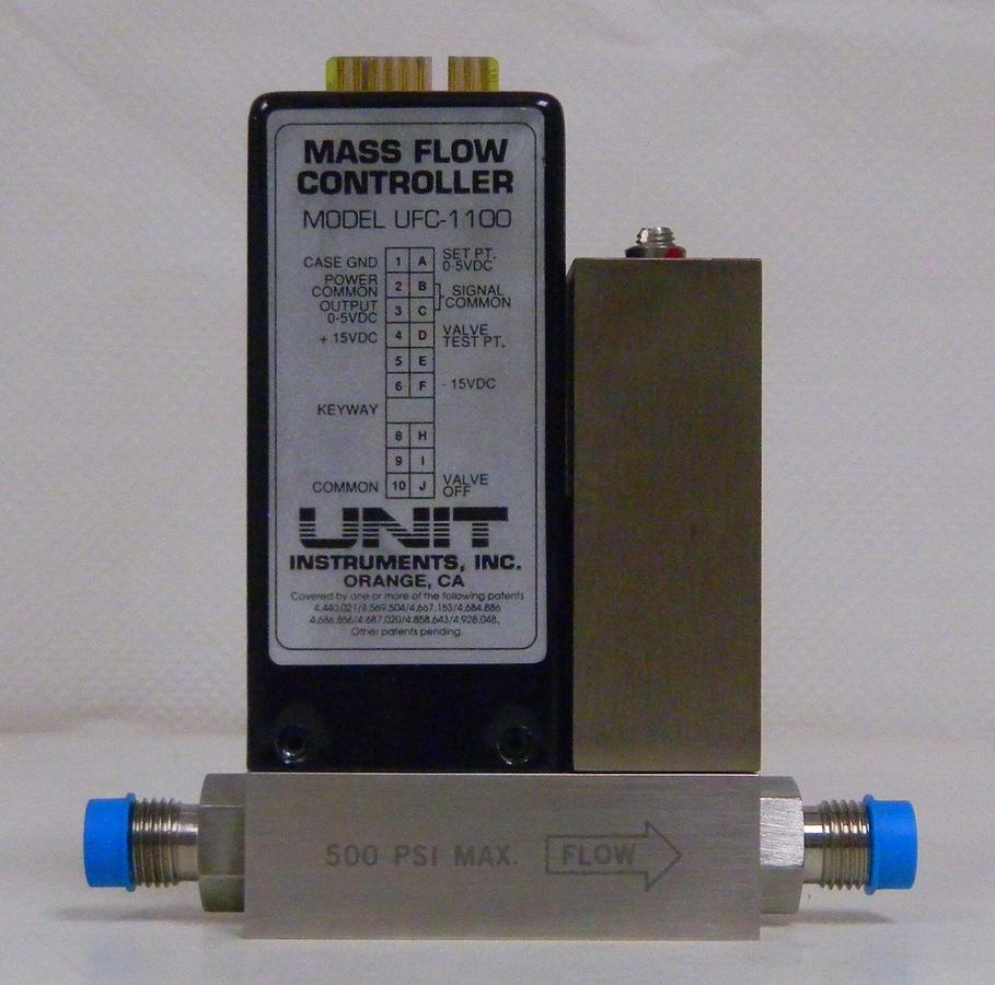 Used Unit UFC-1200A Mass Flow Controller, Gas- SiH2C12, Range- 150.0 SCCM, Used