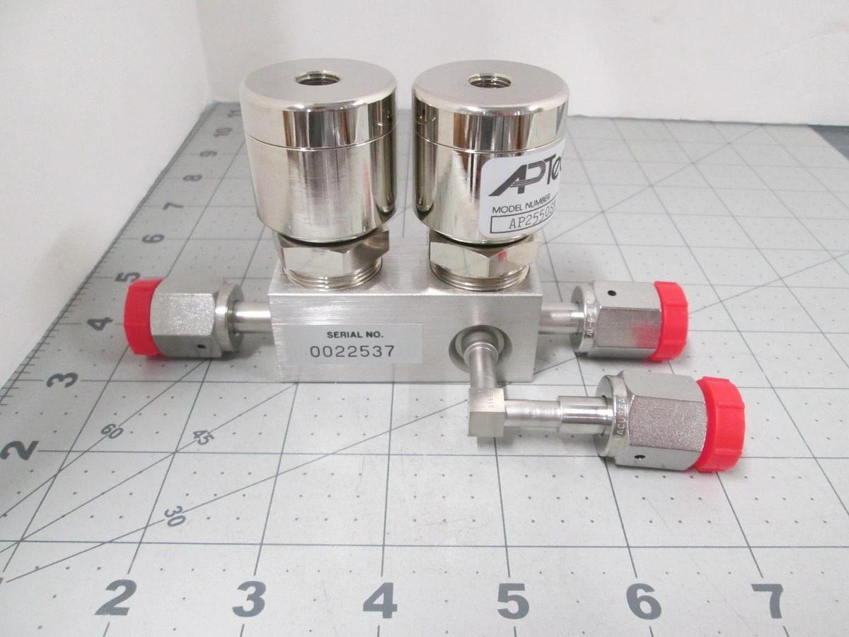 APTech, AP2550SM DUAL A TSVG, Pressure Valve, New
