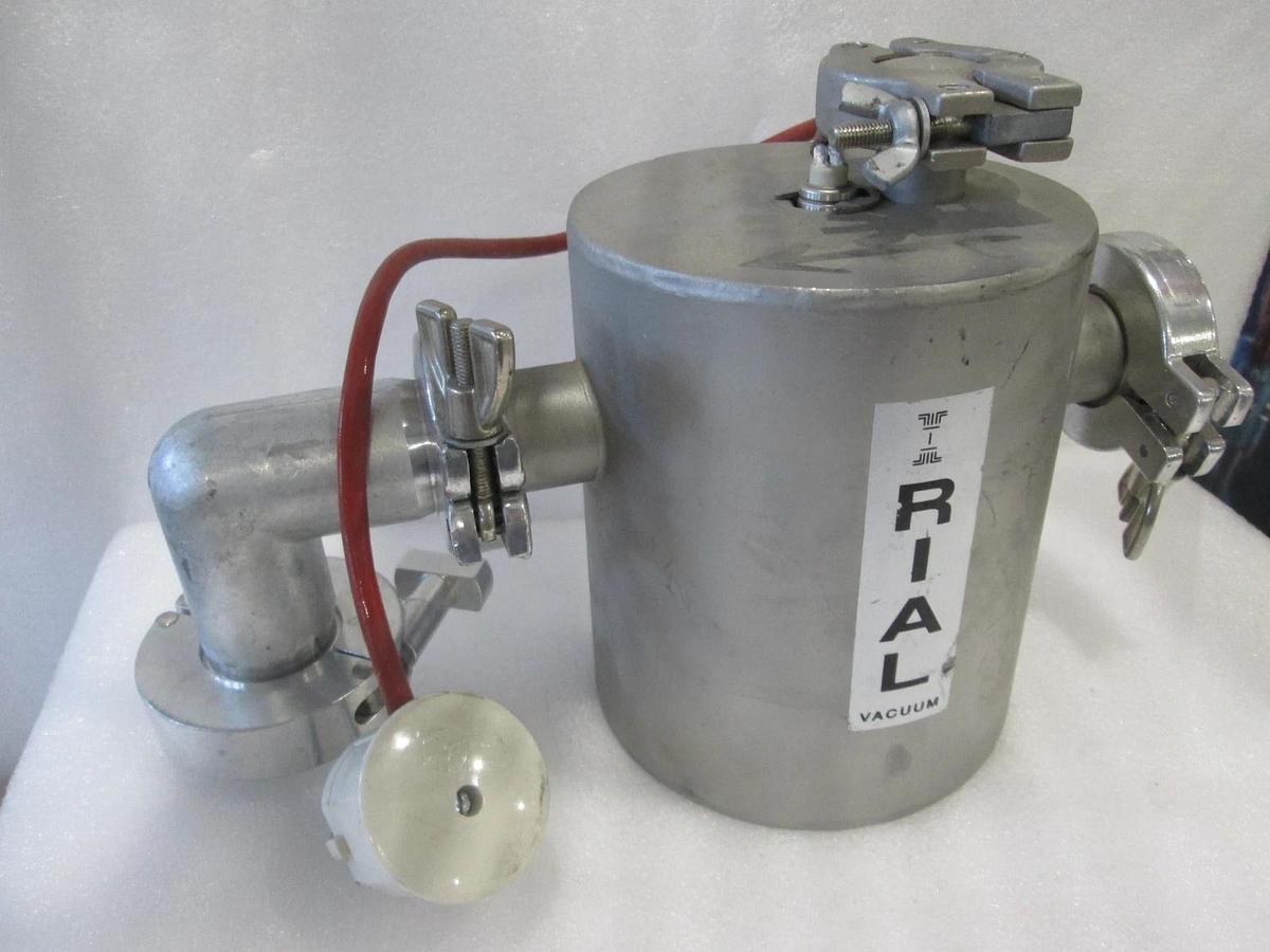 Used Huntington, Rial Vacuum Molecular Sieve Foreline Trap, Used