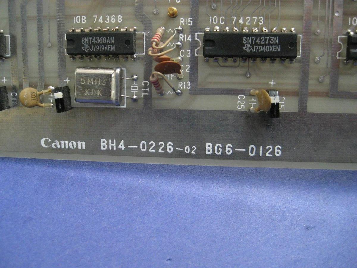 Used CANON BH4-0226-02 BG6-0126 Board, PCB