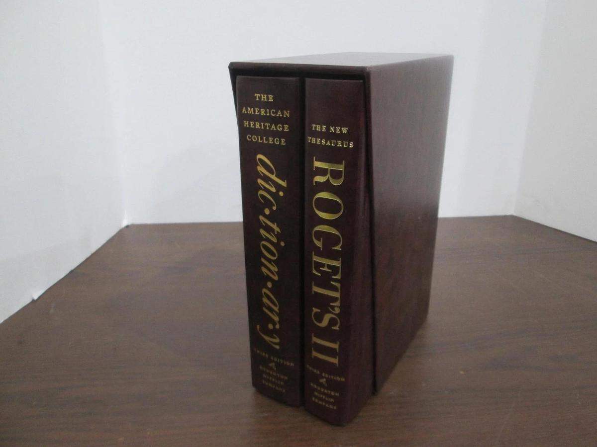 Used The American Heritage College, Dictionary/ Rogets II, Third Edition, New