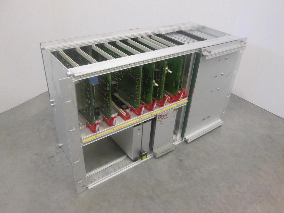 Used Schroff Europac, PCB Card Cage and Controller, Used