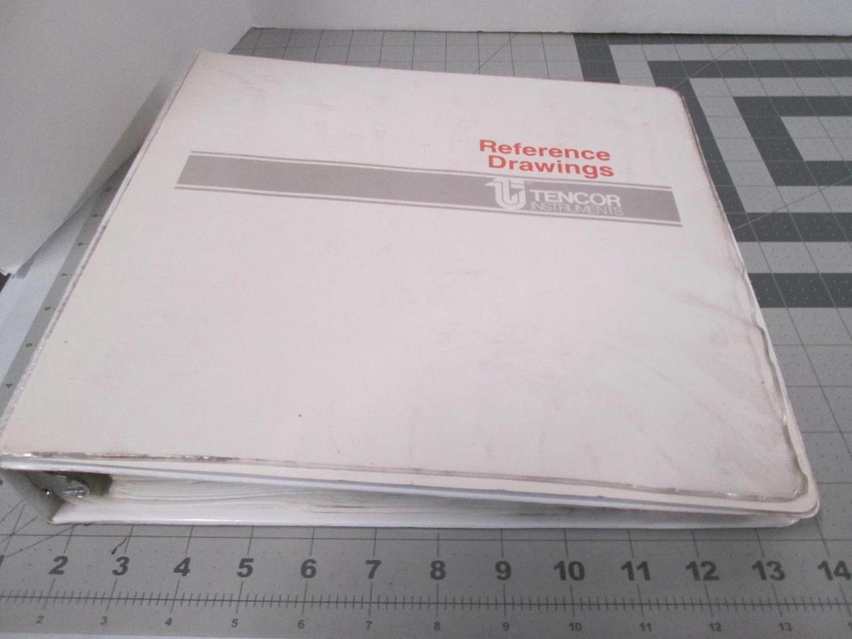 Used Tencor, Tencore P-1 Reference Drawings, 133680 REV. C 4/90, Used